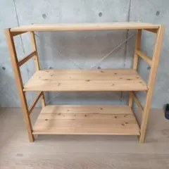 無印良品 パイン材ユニットシェルフ86cm幅 小のサムネイル