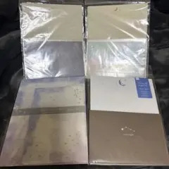 【一部使用】レターセット　月・星モチーフ　まとめ売り