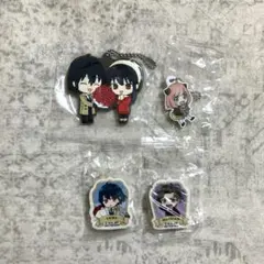 スパイファミリー　ラバーキーホルダーなど　4点セット