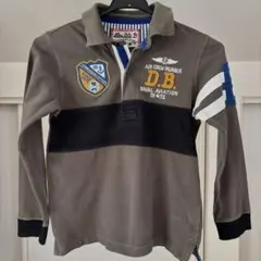 【DOUBLE.B】長袖ポロシャツ　120㎝