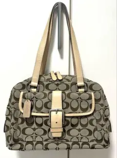 COACH コーチ シグネチャー ハンドバッグ