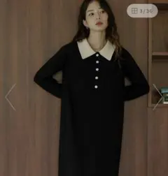 URBAN RESEARCH Sonny Label ニットポロワンピース