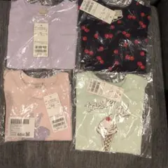 petit main 半袖Tシャツ3枚　長袖Tシャツ1枚