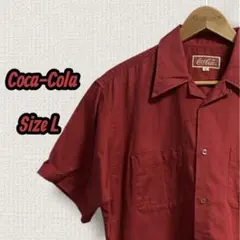 90s Coca-Cola 半袖シャツ L フェルトロゴ 1997のサムネイル