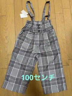未使用＊チェックパンツ＊100