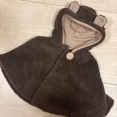 ⭐︎HAKKA BABY クマ耳付きポンチョ⭐︎