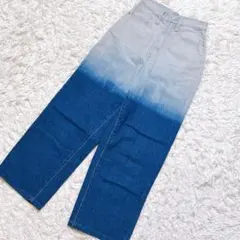 【c7854】00s 【Archive】y2k デニム　ジーンズ　グラデーションのサムネイル