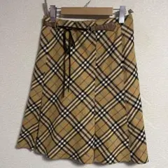 バーバリー ブルーレーベル ノバチェック スカート 38