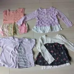 女の子半袖、長袖まとめ売り