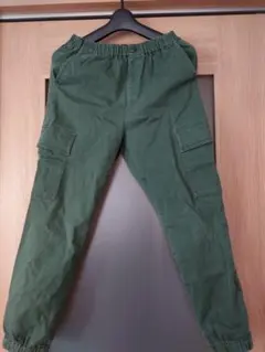 【値下げ】美品　厚地　UNIQLO ユニクロ カーゴパンツ 150