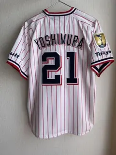 東京ヤクルトスワローズ 中村悠平 ユニフォーム 2021年優勝ワッペン