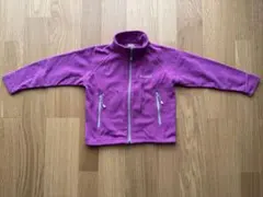 値下げ⭐︎パープル フリースジャケット 120cm