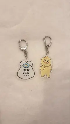 んぽちゃむ、きみまろアクリルキーホルダー2体セットのサムネイル