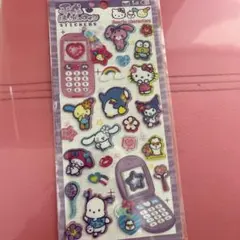 サンリオ キャラクター 平成ハッピーフォンシール