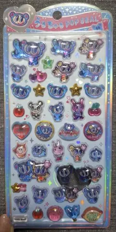 【正規品】うるちゅるポップシール エンジェルブルー ナカムラくん