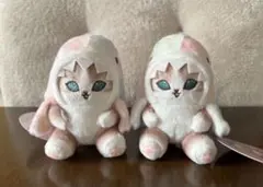 mofusand モフサンド パステルサメにゃん マスコット ぬいぐるみ 2個のサムネイル