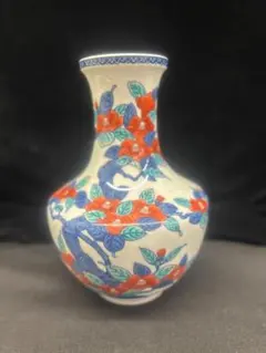 ★　13代　今右衛門　錦花瓶　コントラストの美しい一品です★x385 2025年最新】今泉今右衛門 花瓶の人気アイテム - メルカリ