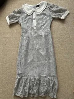 未使用⭐️evelyn アイスグレー マーメイドワンピース