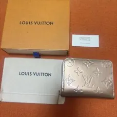 LOUIS VUITTON ヴェルニ　コインジッパー　ローズゴールド