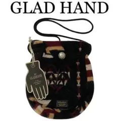 レア未使用 GLADHAND ブランケットショルダーバッグ ブラックM タグ付属