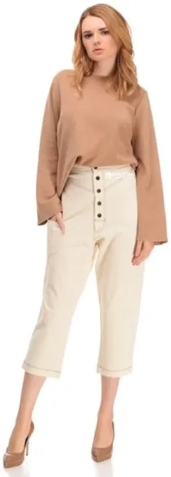 【新品未使用】ZARA クロップドパンツ Sサイズ