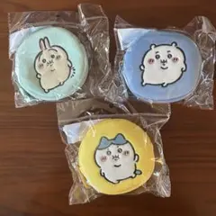 【台湾限定】新品ちいかわ うさぎ ハチワレ ぽっちゃり 刺繍ポーチセット