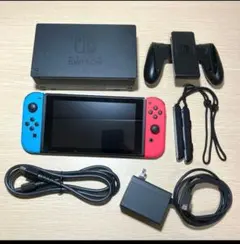 Nintendo Switch 本体 青/赤 Joy-Con 付属品付き