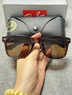 Ray-Ban 木村拓哉着用モデル WAYFARER ブラウンレンズ サングラス