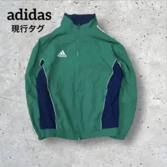 激レアカラーアディダス トラックジャケット グリーンスポーツMIX Y2K 古着