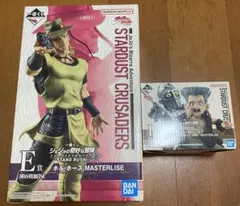 一番くじ　ジョジョの奇妙な冒険　E賞　ホル・ホース　F賞　ポルナレフ　フィギュア