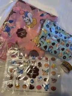 ポケモン　エコバッグ ポーチ　4点セット