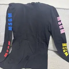MSGM 長袖カットソー ブラックのサムネイル