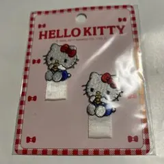 Hello Kitty ハローキティ 刺繍 ワッペン 2個 セット