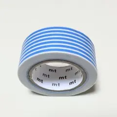 mt 廃盤マスキングテープ ストライプ シルバー 限定サイズ？約10mm