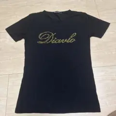Diavlo ラインストーン Tシャツ ブラック 48のサムネイル