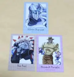 ジョジョ インスタフォト風イラストカード　3枚　まとめ売り