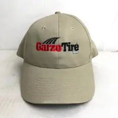 【US古着】キャップ　6パネルキャップ　刺繡ロゴ　Garzo Tire inc