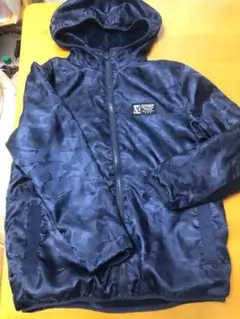 RESONATE カモフラージュ柄 フリースジャケット リバーシブル 150