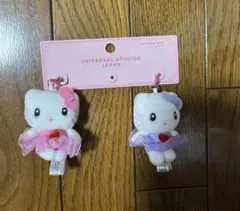 ユニバーサルスタジオジャパン USJ ぬいぐるみマスコット キティ チャーム