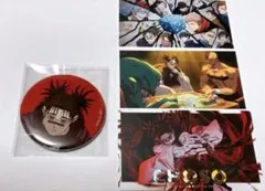 呪術廻戦 脹相 アニメーション展 缶バッジ ファンパレ 幻影夜行カード