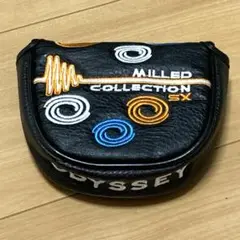 オデッセイ　Milled collectionマレットパターカバー★Black