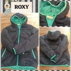 ✰ROXY フード付きジャケット 黒/緑