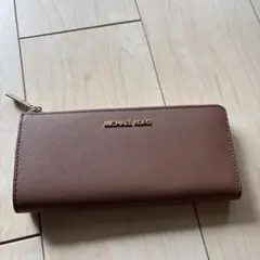 MICHAEL KORS 長財布 ブラウン