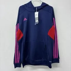 adidas パーカー　ネイビー　4xot ラ21のサムネイル