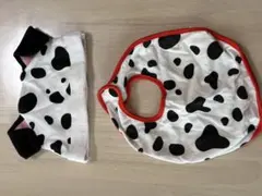 【中古】ディズニーリゾート　101匹わんちゃん　ダルメシアン　帽子スタイセット