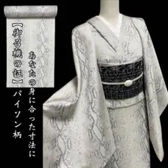 パールトーン加工済み【特選白大島紬⭐️刺繍付下げ】疋田文様 月 星 
