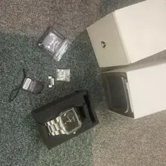 NIXON ニクソン プレイヤー A140131 ガンメタ スクエア 箱付き - メルカリ