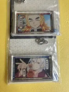 鬼滅の刃　一番くじ　アクリッツキーホルダー　宇髄天元　煉獄杏寿郎