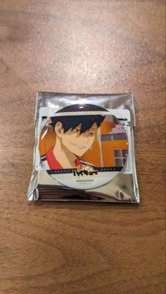 ハイキュー 10周年記念展 缶バッジ 黒尾鉄朗