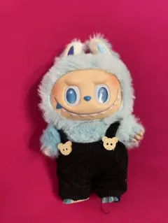 ラブブ 服 オーバーオール 新品 クマボタン LOVE MONSTER ドール服